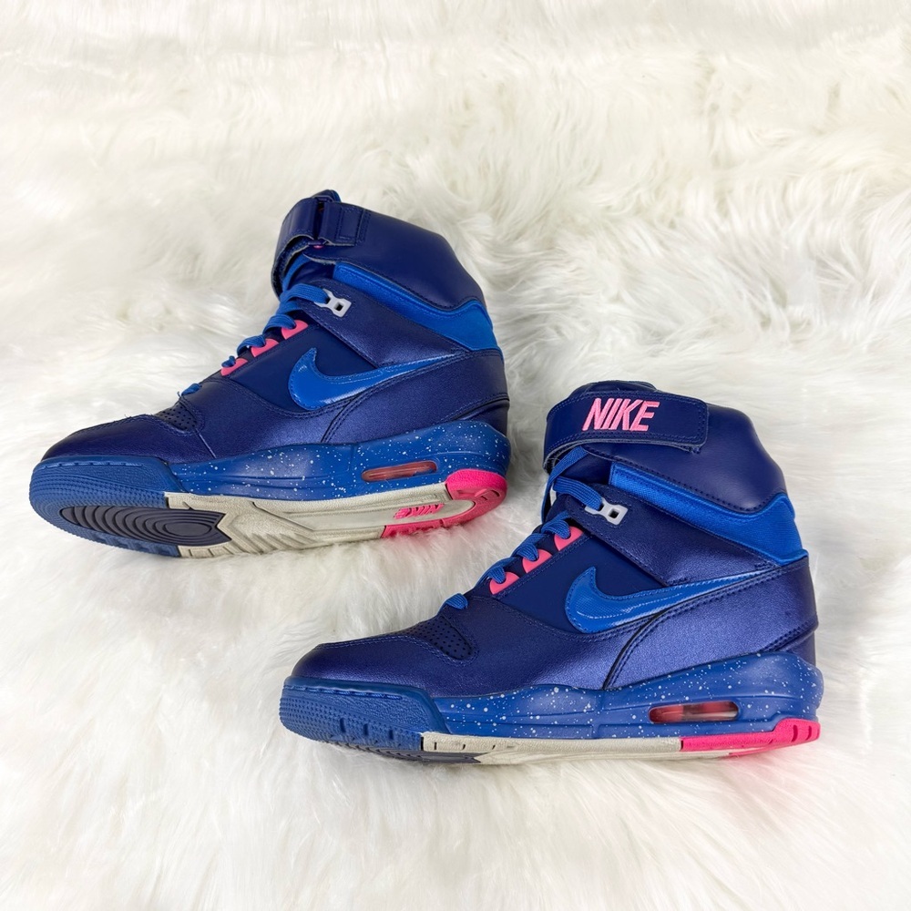 Nike Air Revolution Sky High High-Top Sneakers with Hidden Wedge Heel - Picture 2 of 8